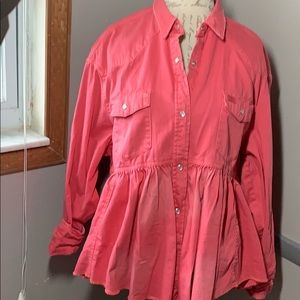 Free People 💕Pink Love 💕 Denim Jacket